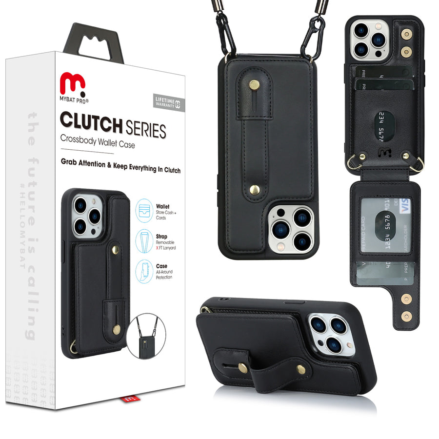 MyBat Pro Clutch Series Case for Apple iPhone 15 Pro Max - Black - RIP15PMCSLESS601-1.jpg
