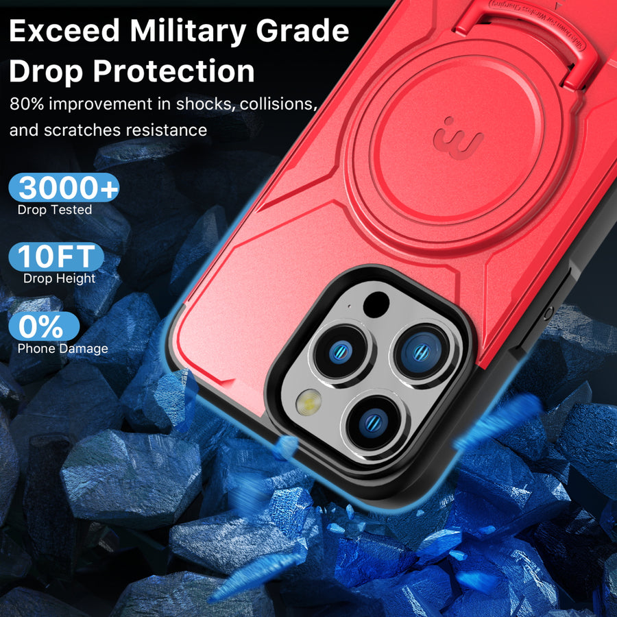 MyBat Pro Stealth Series Case for Apple iPhone 15 Pro Max (6.7) - Red / Black - RIP15PMCSSTSMS205-5.jpg