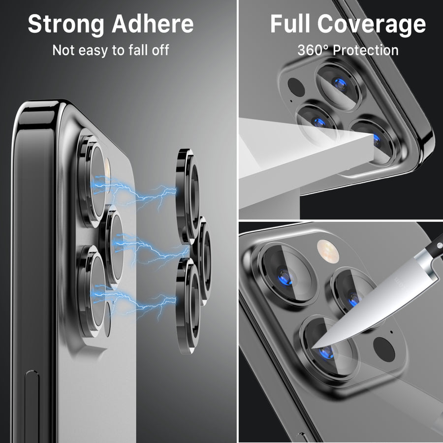 MyBat Pro Tempered Glass CamShield Lens Protector for Apple iPhone 15 Pro Max / 15 Pro - Black - RIP15PMSCLE301-5.jpg