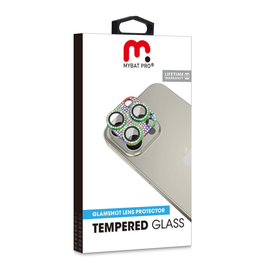 MyBat Pro Tempered Glass GlamShot Lens Protector for Apple iPhone 15 Pro Max / 15 Pro - Colorful - RIP15PMSCLED261-8.jpg