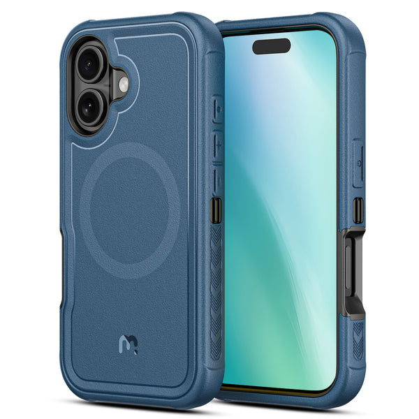 MyBat Pro Maverick Series Rogue Edition MagSafe Case for Apple iPhone 16 - Blue - RIP16CS2NXMS002-2.jpg