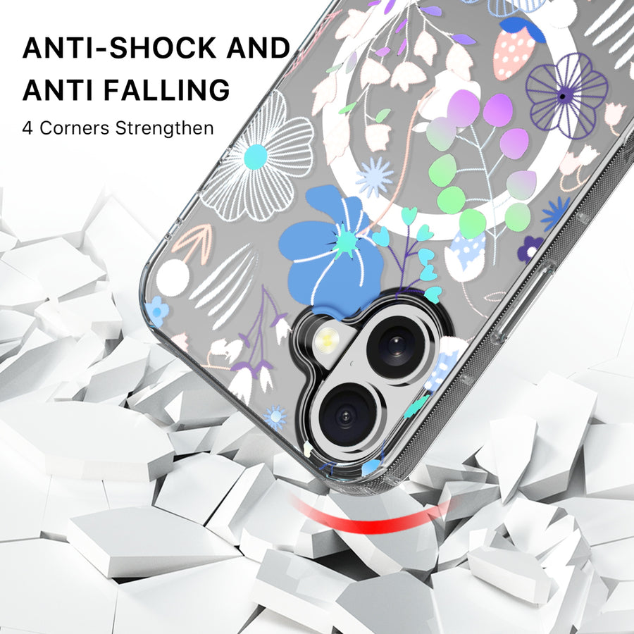 MyBat Pro Mood Series MagSafe Case for Apple iPhone 16 - Wildflowers - RIP16CSFSSM516-3.jpg