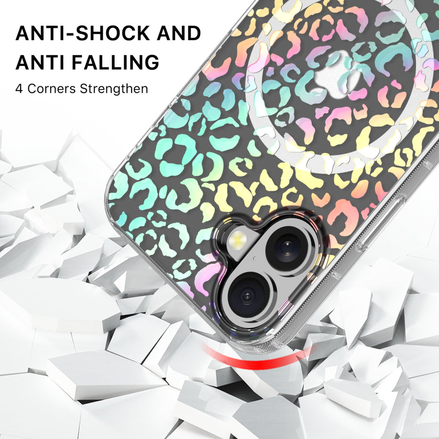 MyBat Pro Mood Series MagSafe Case for Apple iPhone 16 - Holographic Leopard - RIP16CSFSSM519-3.jpg