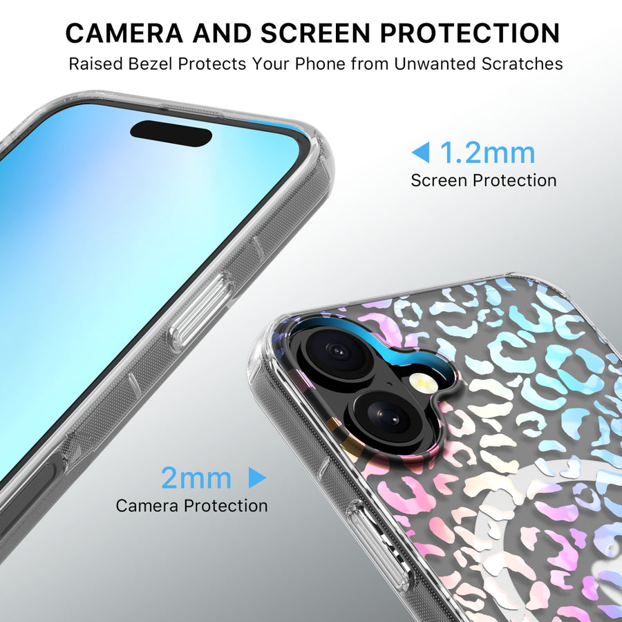 MyBat Pro Mood Series MagSafe Case for Apple iPhone 16 - Holographic Leopard - RIP16CSFSSM519-4.jpg