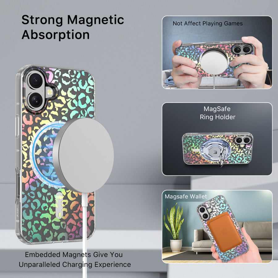 MyBat Pro Mood Series MagSafe Case for Apple iPhone 16 - Holographic Leopard - RIP16CSFSSM519-5.jpg