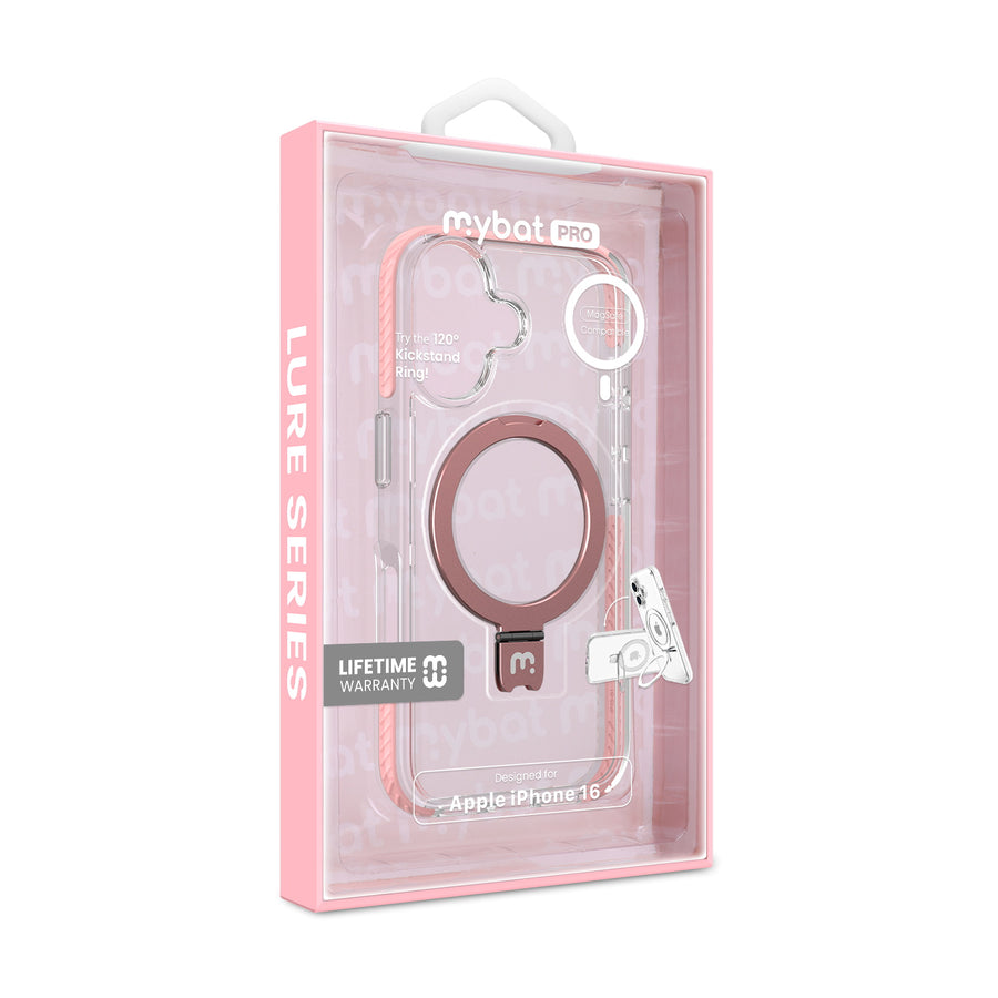 MyBat Pro Lure Series Case w/ MagSafe Kickstand Ring for Apple iPhone 16 - Pink - RIP16CSRVLM503-9.jpg