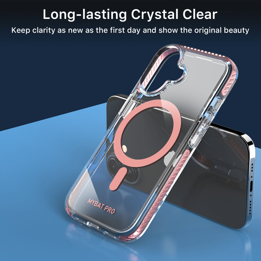 MyBat Pro Vivid Series w/ MagSafe Case for Apple iPhone 16 - Pink - RIP16CSRVLT003-3.jpg