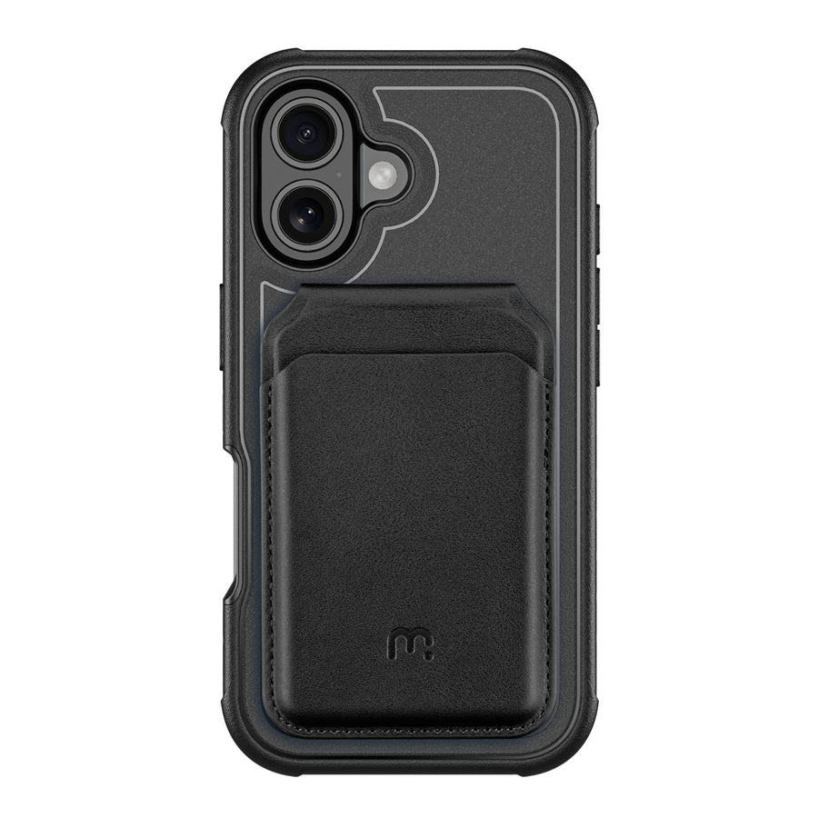 MyBat Pro Maverick Series Utility Edition MagSafe Case + MagStash MagSafe Wallet Folio for Apple iPhone 16 Plus - Black - RIP16MCS2NXMS001-CH411-4.jpg