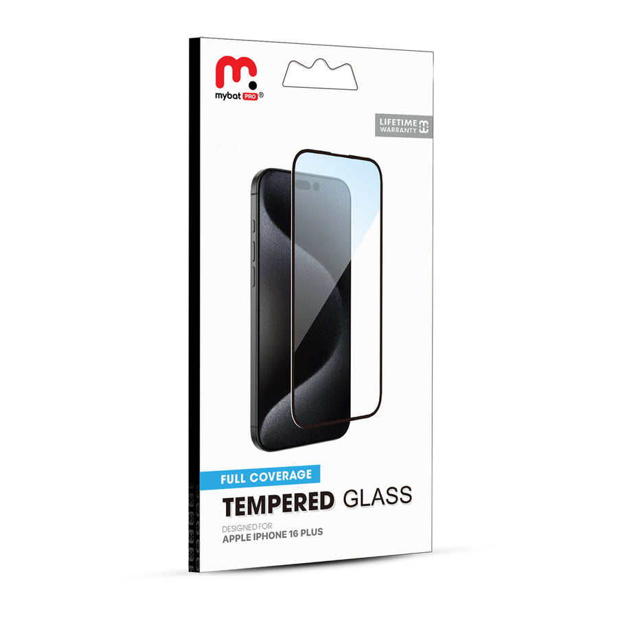 MyBat Pro Full Coverage Tempered Glass Screen Protector for Apple iPhone 16 Plus - Black - RIP16MSC85A-7.jpg