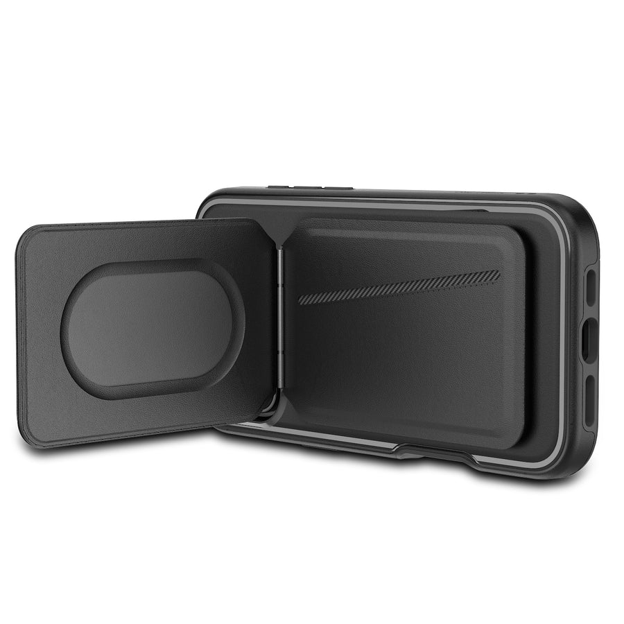 MyBat Pro Fuse Series Case Bundle + MagStash Wallet Folio for Apple iPhone 16 Pro - Black - RIP16PCSD5MS101-CH411-7.jpg