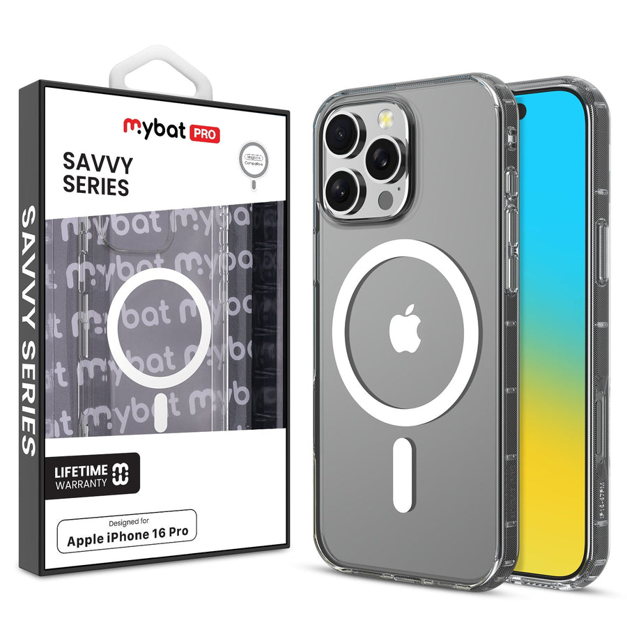 MyBat Pro Savvy Series MagSafe Case for Apple iPhone 16 Pro - Clear - RIP16PCSFSST301-1.jpg