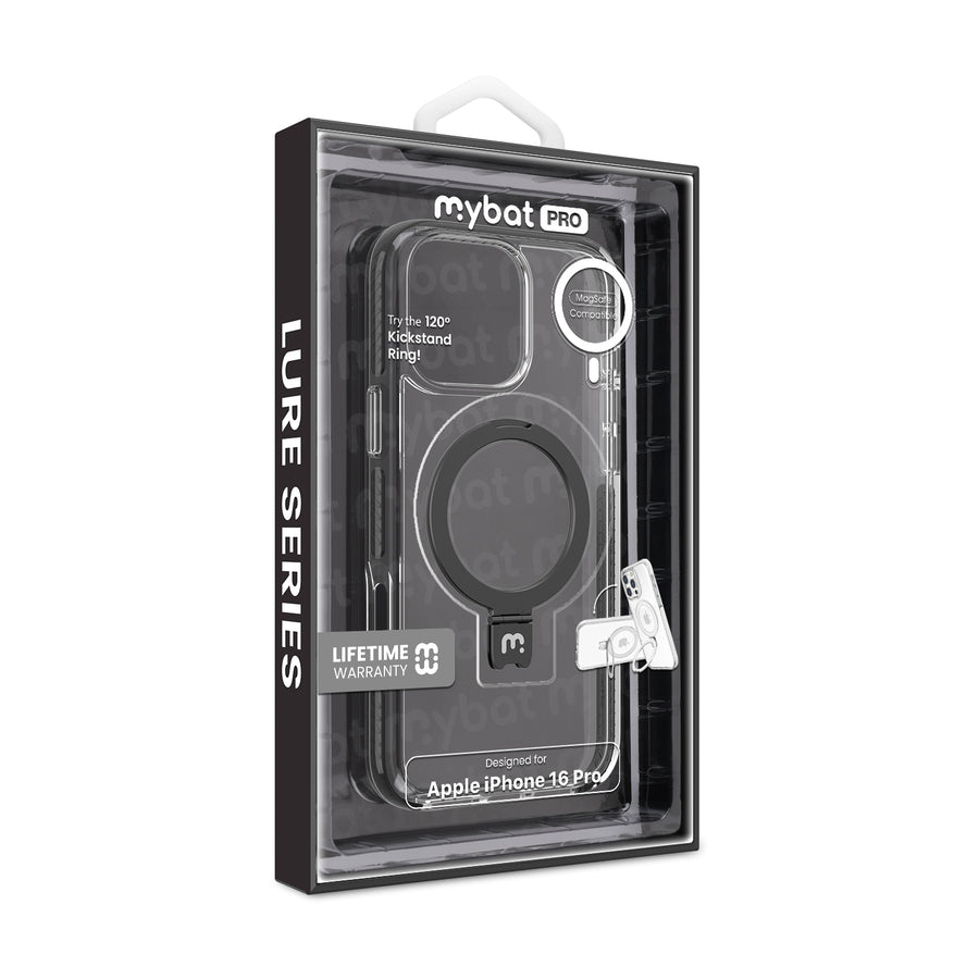 MyBat Pro Lure Series Case w/ MagSafe Kickstand Ring for Apple iPhone 16 Pro - Black - RIP16PCSRVLM501-9.jpg