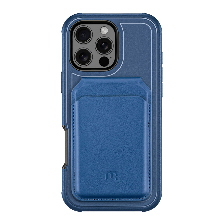 MyBat Pro Maverick Series Utility Edition MagSafe Case + MagStash MagSafe Wallet Folio for Apple iPhone 16 Pro Max - Blue - RIP16PMCS2NXMS002-CH412-4.jpg
