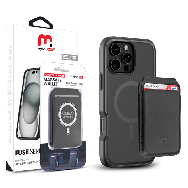 MyBat Pro Fuse Series Case Bundle + MagStash Wallet Folio for Apple iPhone 16 Pro Max - Black - RIP16PMCSD5MS101-CH411-1.jpg