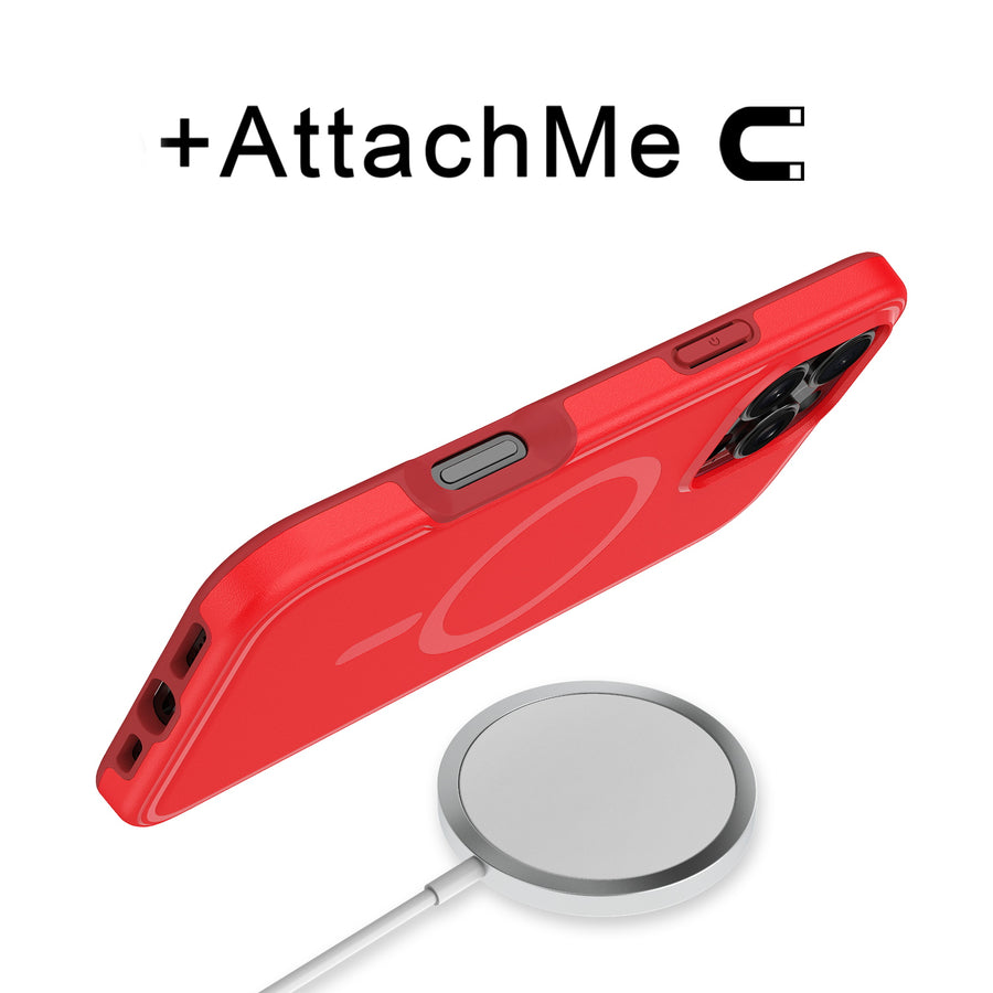 MyBat Pro Fuse Series w/ MagSafe Case for Apple iPhone 16 Pro Max - Red - RIP16PMCSD5MS105-6.jpg