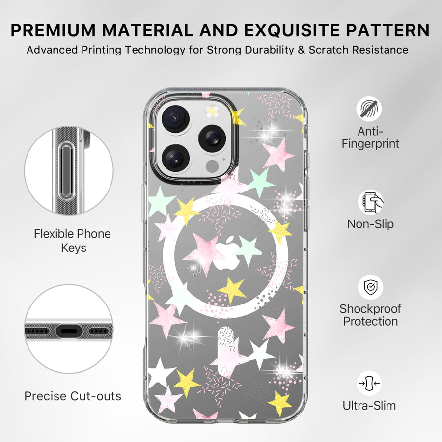 MyBat Pro Mood Series MagSafe Case (with Diamonds) for Apple iPhone 16 Pro Max - Starstruck - RIP16PMCSFSSDM602-7.jpg