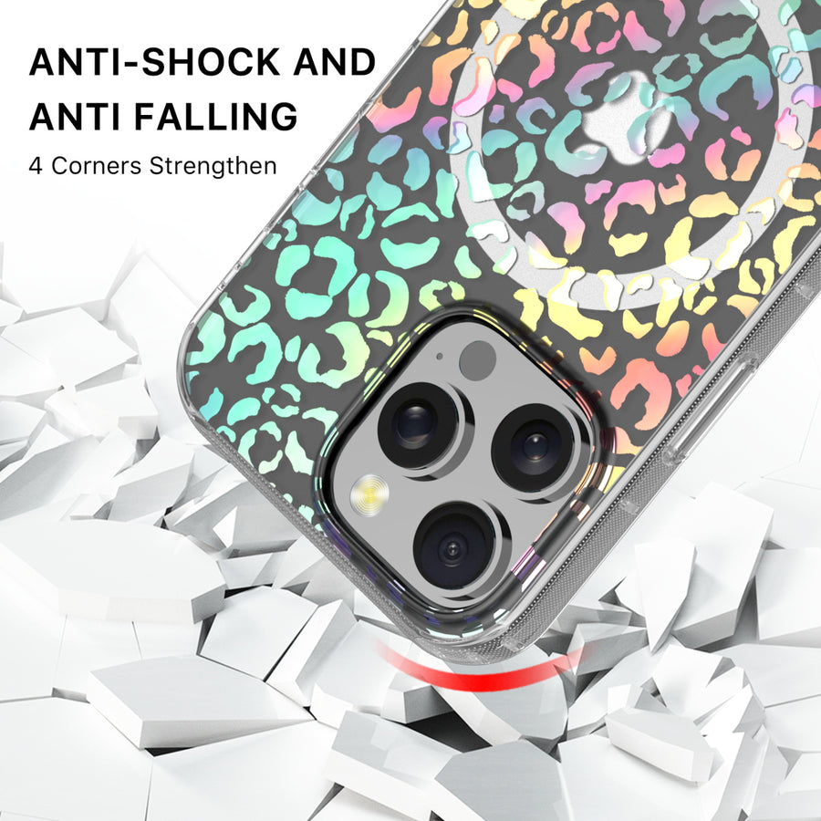 MyBat Pro Mood Series MagSafe Case for Apple iPhone 16 Pro Max - Holographic Leopard - RIP16PMCSFSSM519-3.jpg