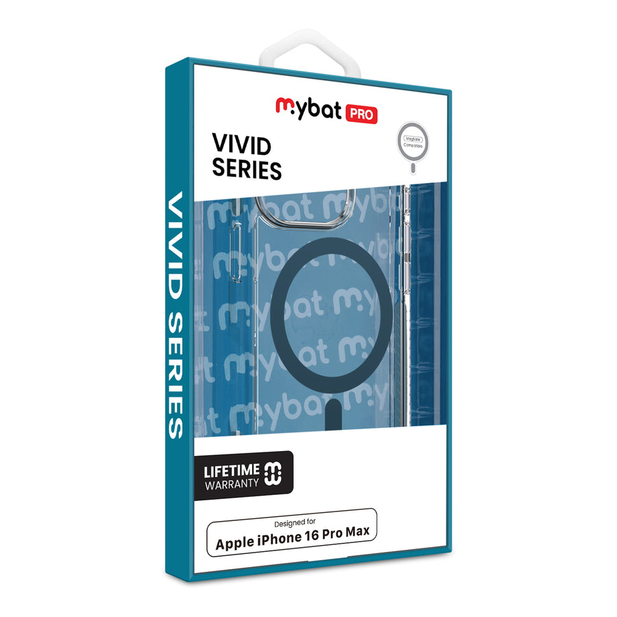 MyBat Pro Vivid Series w/ MagSafe Case for Apple iPhone 16 Pro Max - Blue - RIP16PMCSRVLT005-8.jpg