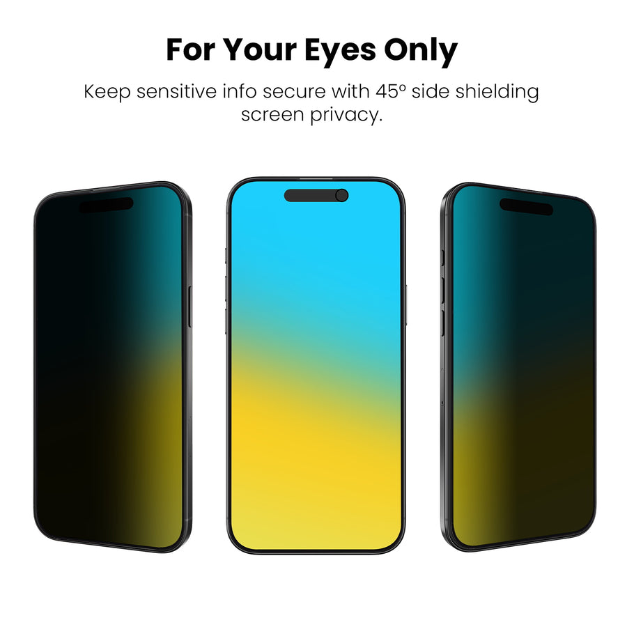 MyBat Pro Privacy Full Coverage Tempered Glass Screen Protector (3-pack) for Apple iPhone 16 Pro Max - Black - RIP16PMSCF112TH-5.jpg