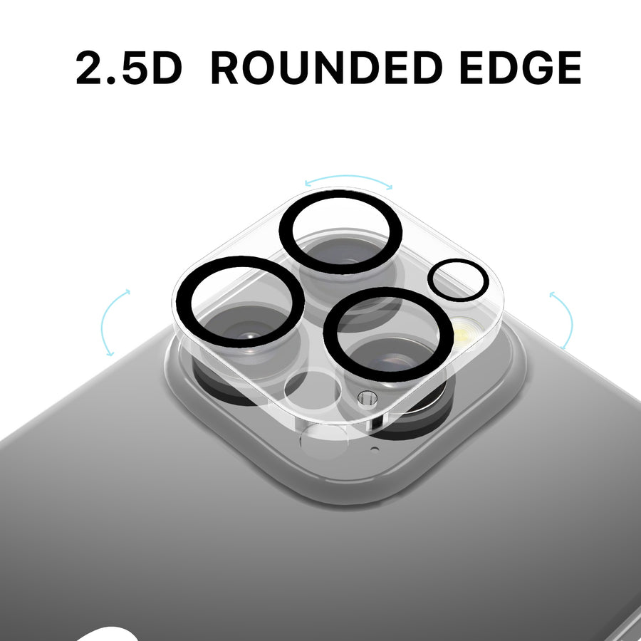 MyBat Pro Tempered Glass Lens Protector (2.5D) for Apple iPhone 16 Pro Max / 16 Pro - Clear - RIP16PMSCLE140-4.jpg