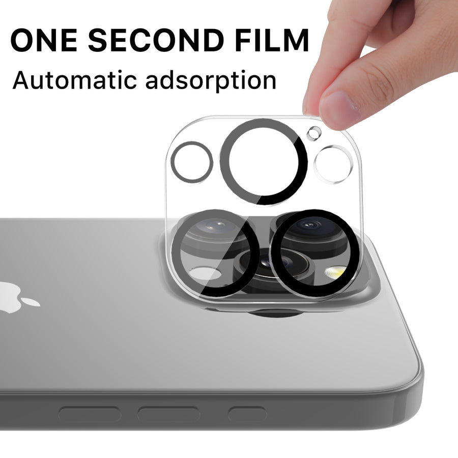 MyBat Pro Tempered Glass Lens Protector (2.5D) for Apple iPhone 16 Pro Max / 16 Pro - Clear - RIP16PMSCLE140-7.jpg
