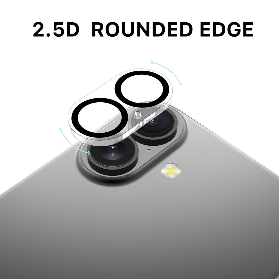 MyBat Pro Tempered Glass Lens Protector (2.5D) for Apple iPhone 16 / 16 Plus - Clear - RIP16SCLE140-5.jpg