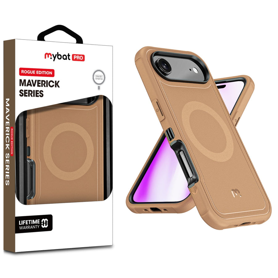 MyBat Pro Maverick Series Rogue Edition MagSafe Case for Apple iPhone Air - Brown