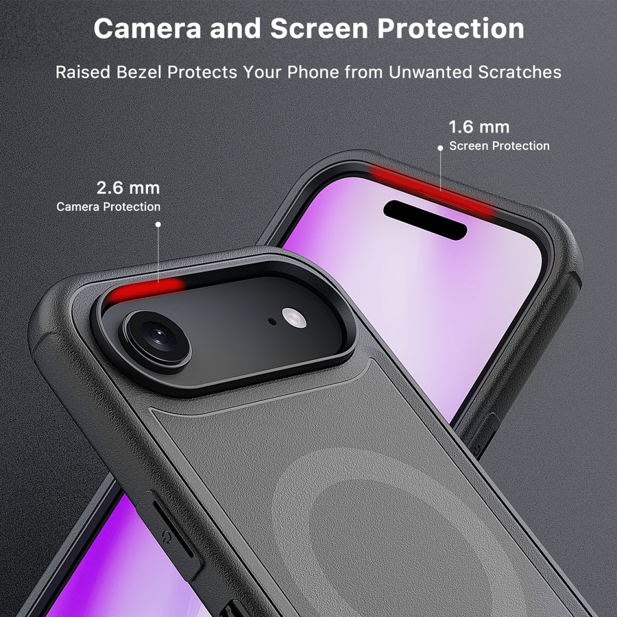 MyBat Pro Maverick Series MagSafe Case w/ Holster and Tempered Glass for Apple iPhone Air - Black - RIP17ACS3NXMS001-4.jpg