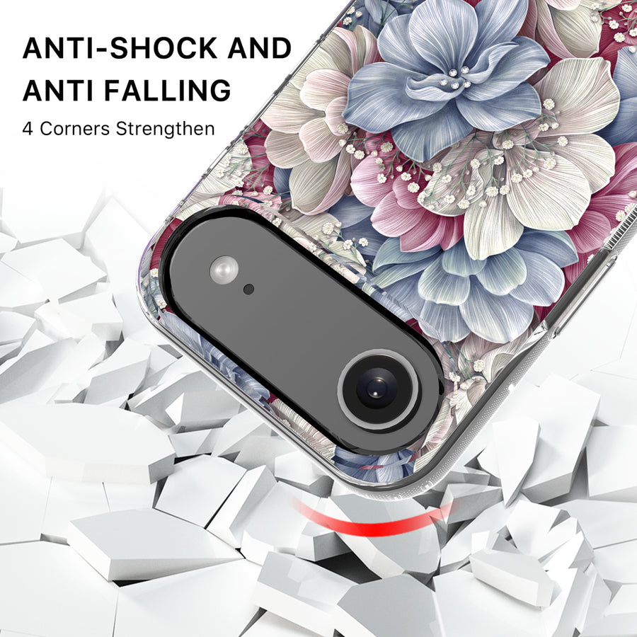 MyBat Pro Mood Series MagSafe Case (with Diamonds) for Apple iPhone Air - Floral Gems - RIP17ACSFSSDM603-3.jpg