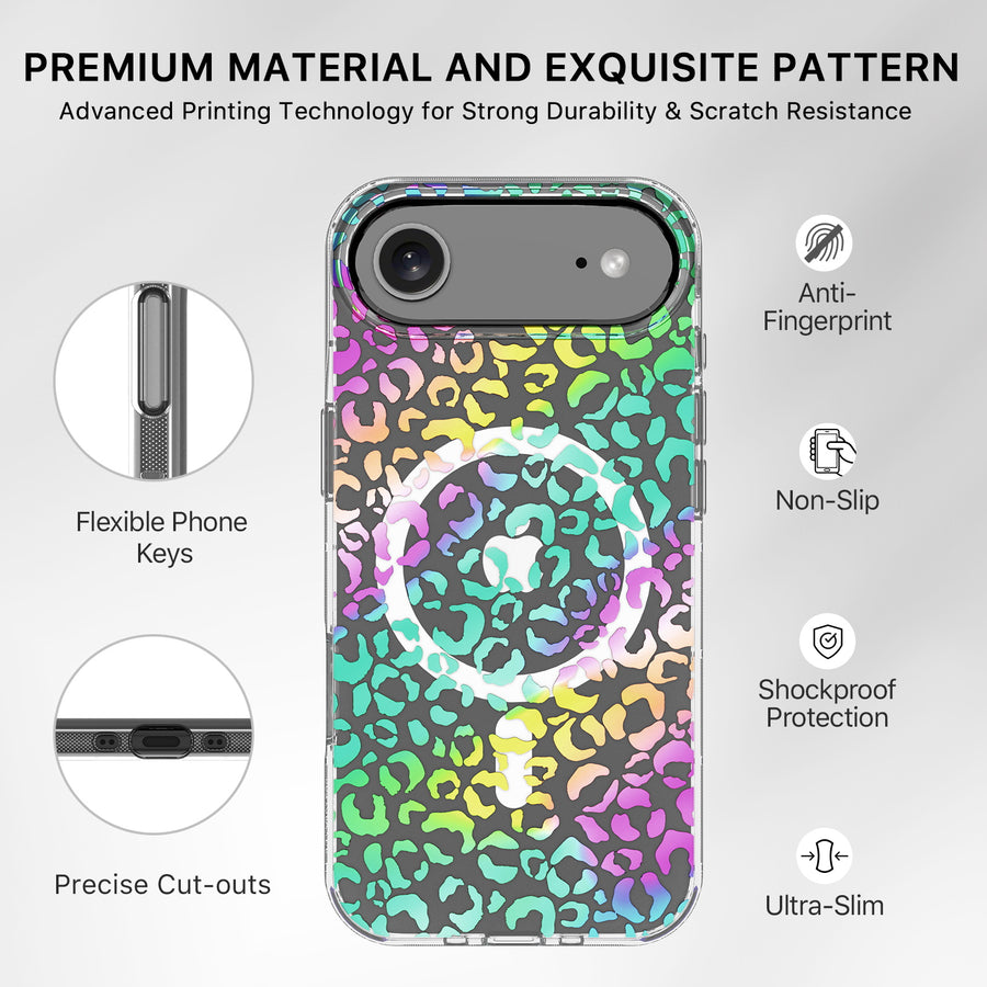 MyBat Pro Mood Series MagSafe Case for Apple iPhone Air - Holographic Leopard - RIP17ACSFSSM519-7.jpg