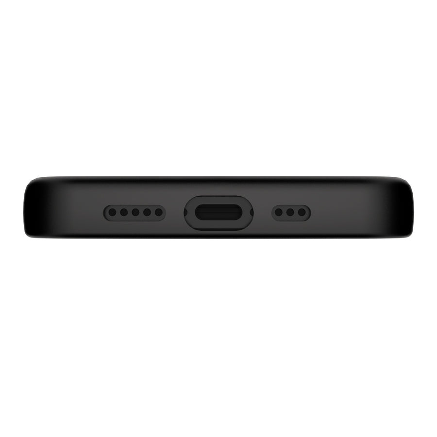 MyBat Pro Contour Series MagSafe Wavy Matte Case for Apple iPhone 17e / 16e - Black - RIP17ECSFGMS501-6.jpg