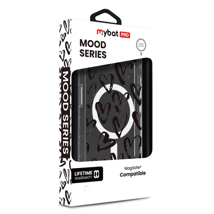 MyBat Pro Mood Series MagSafe Case for Apple iPhone 17e / 16e - Black Hearts - RIP17ECSFSSM503-2.jpg