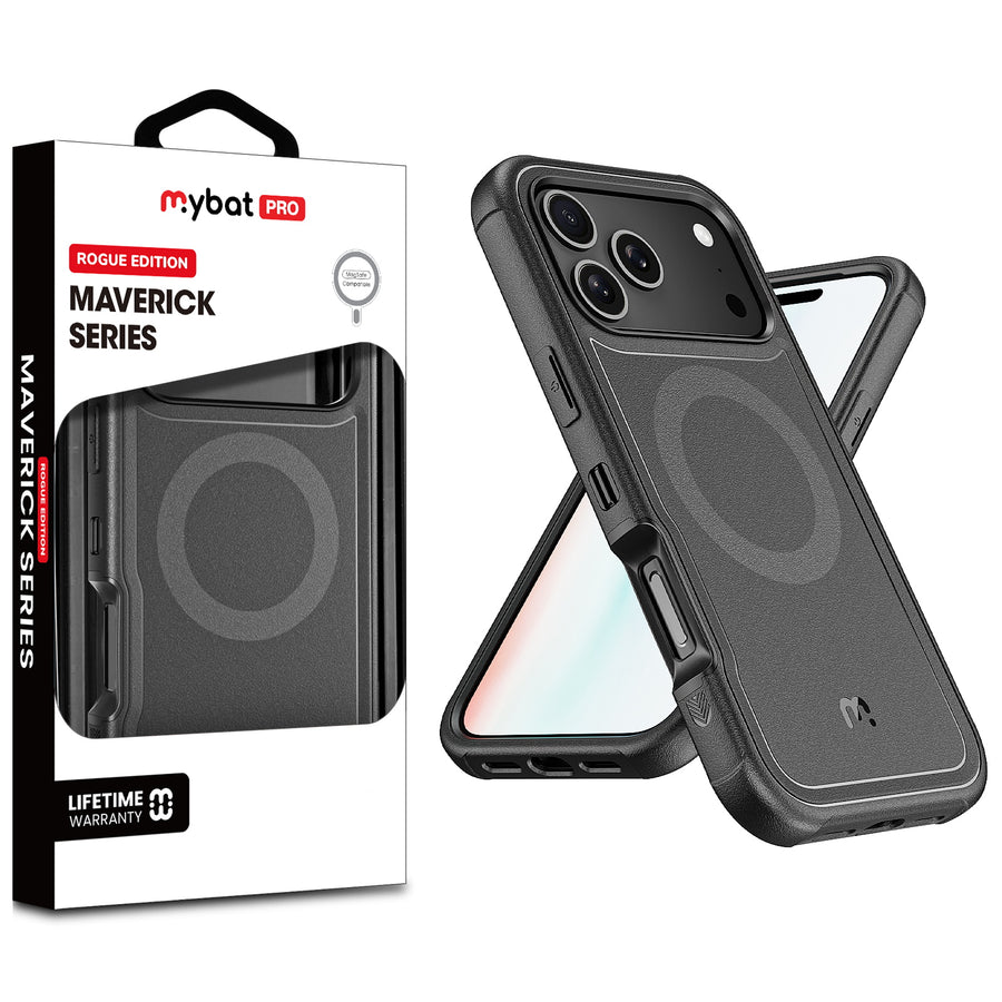 MyBat Pro Maverick Series Rogue Edition MagSafe Case for Apple iPhone 17 Pro - Black - RIP17PCS2NXMS001-1.jpg