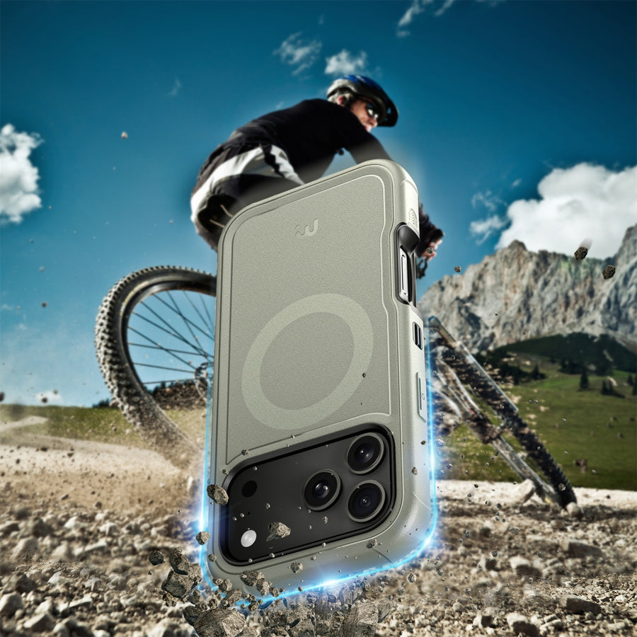 MyBat Pro Maverick Series Rogue Edition MagSafe Case for Apple iPhone 17 Pro - Grey - RIP17PCS2NXMS005-5.jpg