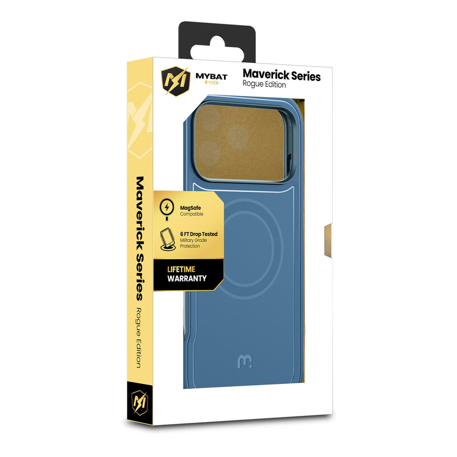 MyBat Pro Maverick Series Rogue Edition MagSafe Case for Apple iPhone 18 Pro Max / 17 Pro Max - Blue - RIP18PMCS2NXMS002-1.JPG