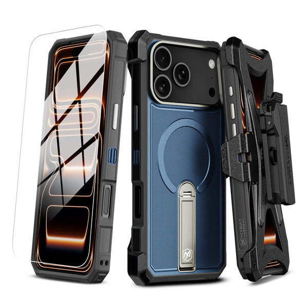 MyBat Pro Renegade Series Case with 360° Locking Kickstand and Holster for Apple iPhone 18 Pro Max / 17 Pro Max -Blue - RIP18PMCS3NRS003.JPG
