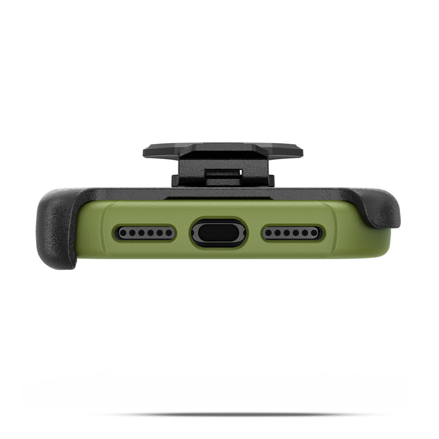 MyBat Pro Maverick Series MagSafe Case w/ Holster and Tempered Glass for Apple iPhone 18 Pro Max / 17 Pro Max - Army Green - RIP18PMCS3NXMS004-5.JPG