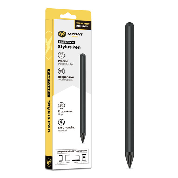 MyBat Pro Fine Touch Stylus Pen - Black - RIPHONESTPEN89.JPG