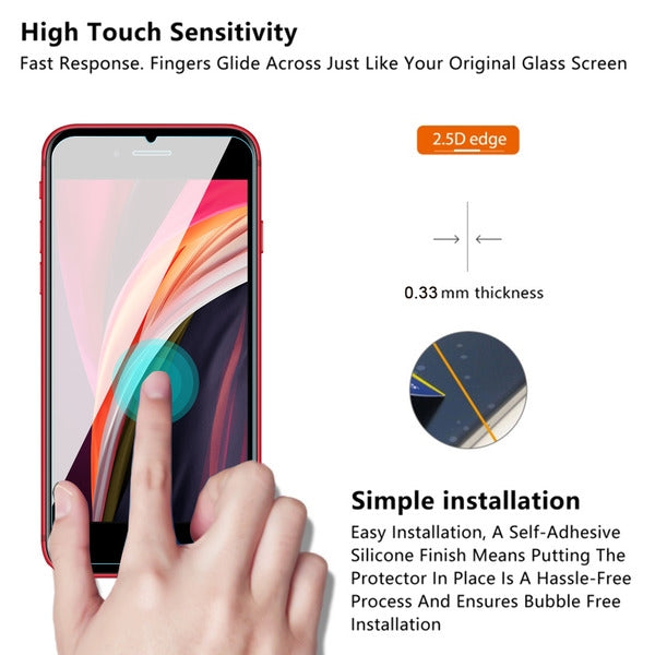 MyBat Pro Tempered Glass Screen Protector for Apple iPhone SE (2022) / iPhone 8 / 7 - Clear - RIPSE2SC81-6.jpg
