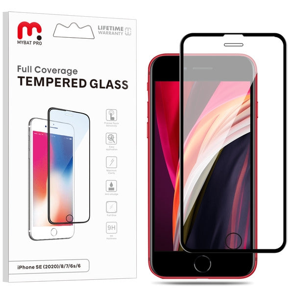 MyBat Pro Full Coverage Tempered Glass Screen Protector for Apple iPhone SE (2022) / 8 / 7 - Clear - RIPSE2SC85A-1.jpg