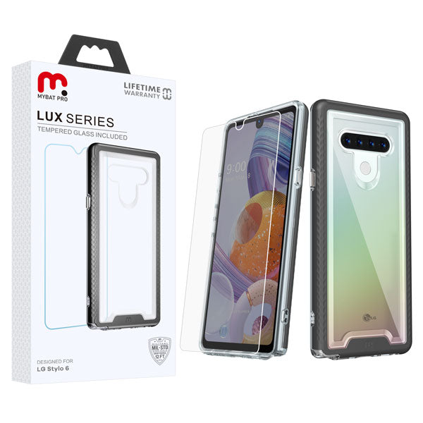 MyBat Pro Lux Series Case for LG Stylo 6 - Black - RLSTL6CSG5TS001-1.jpg