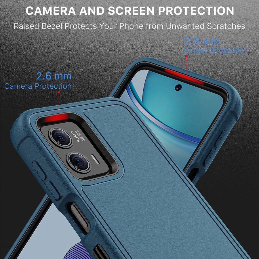 MyBat Pro Maverick Series Case w/ Holster for Motorola Moto G 5G (2023) - Blue - RMG5G23CS3NXS002-5.jpg