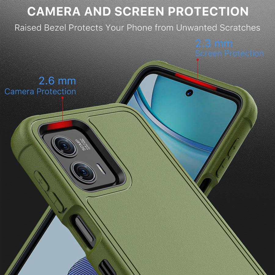MyBat Pro Maverick Series Case w/ Holster for Motorola Moto G 5G (2023) - Army Green - RMG5G23CS3NXS004-5.jpg