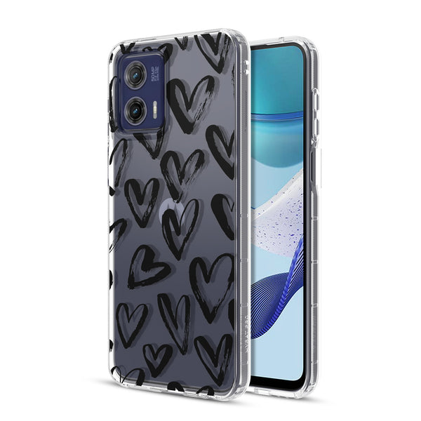 MyBat Pro Mood Series Case for Motorola Moto G 5G (2023) - Black Hearts - RMG5G23CSFSSM363-2.jpg