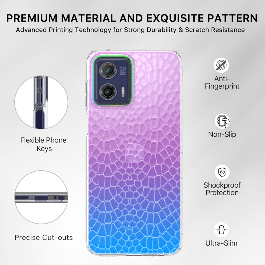 MyBat Pro Mood Series Case for Motorola Moto G 5G (2023) - Iridescent Snake - RMG5G23CSFSSM367-7.jpg