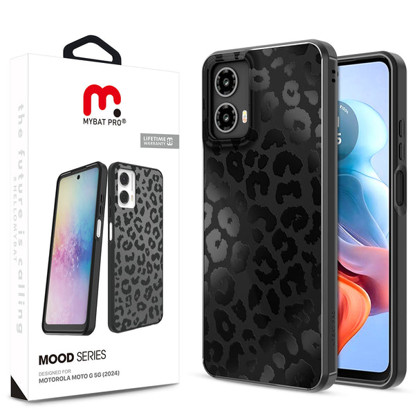 MyBat Pro Mood Series Case for Motorola Moto G 5G (2024) - Black Leopard - RMG5G24CSFSSM377-1.jpg