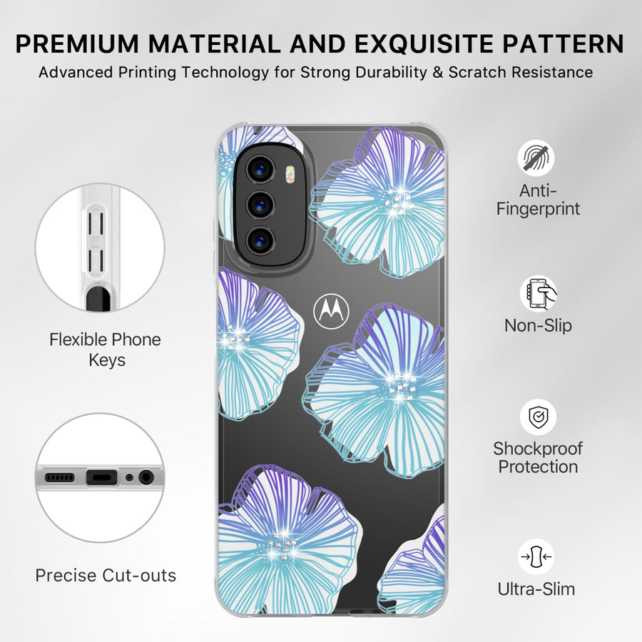 MyBat Pro Mood Diamond Series Case for Motorola Moto G 5G (2022) - Seashells - RMG5GCSFSSD153-10.jpg