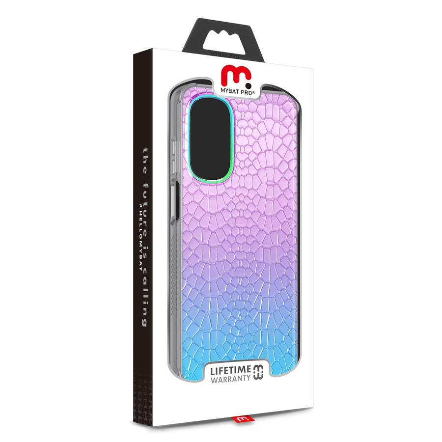 MyBat Pro Mood Series Case for Motorola Moto G 5G (2022) - Iridescent Snake
