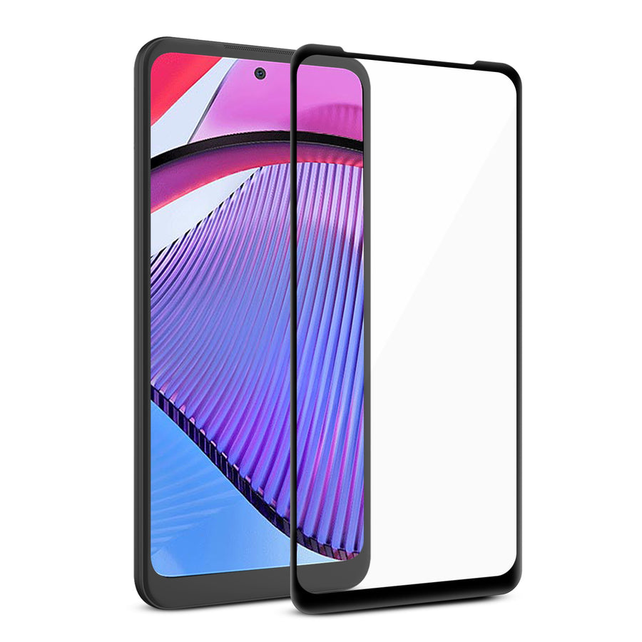 MyBat Pro Full Coverage Tempered Glass Screen Protector for Motorola Moto G Power 5G (2023) - Black - RMGPW23SC85A-2.jpg