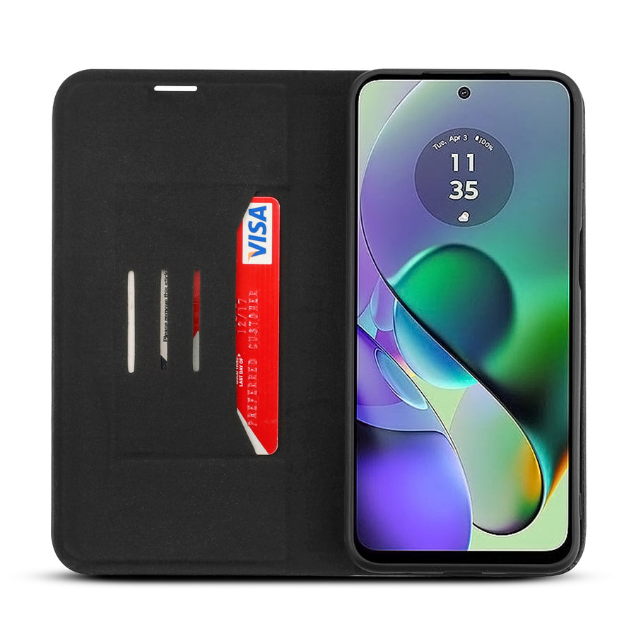 MyBat Pro Executive Series Wallet Case for Motorola Moto G Play 4G (2024) - Black - RMGPY24PCMJP001-3.jpg